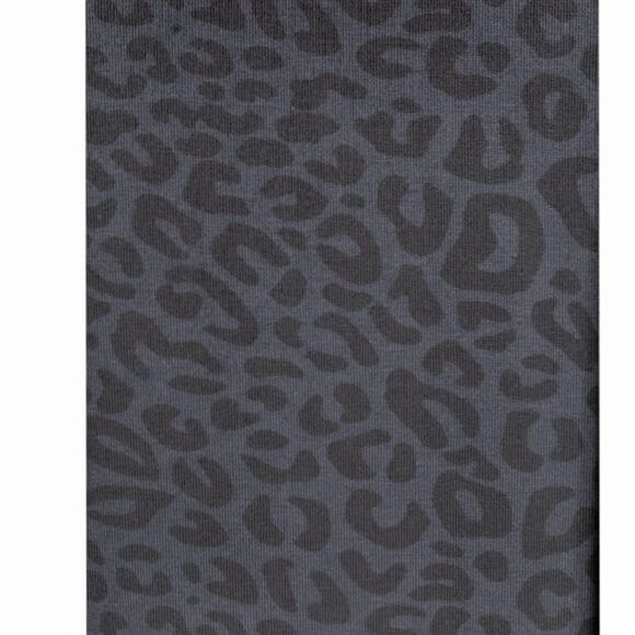 TIME and Tru Gray Black  Animal Print Leopard Print Bodycon Maternity Dress New - Picture 6 of 9